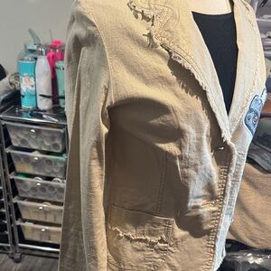 Women's Casual Tan Blazer